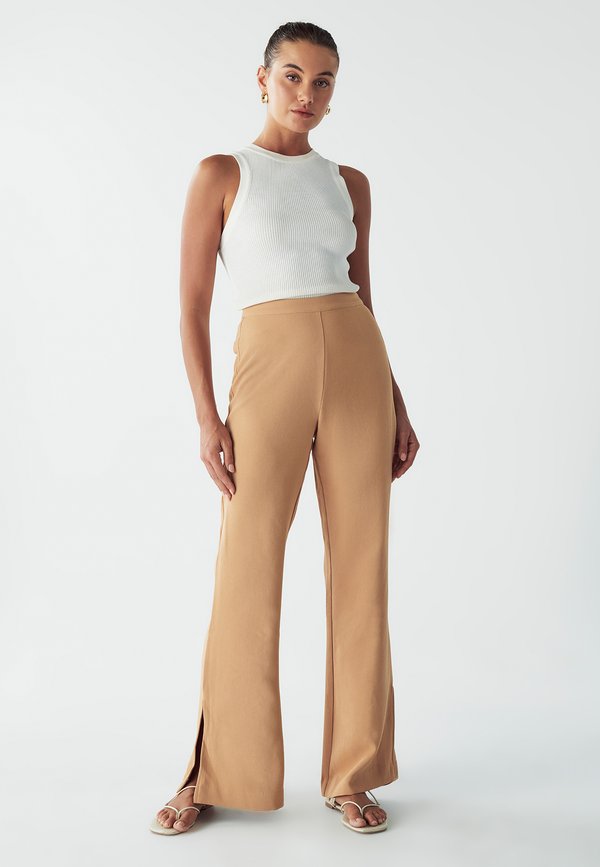 HAZE - Stoffhose - tan