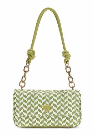 TESSI FLAP SHOULDER  - Handtasche - olive multi