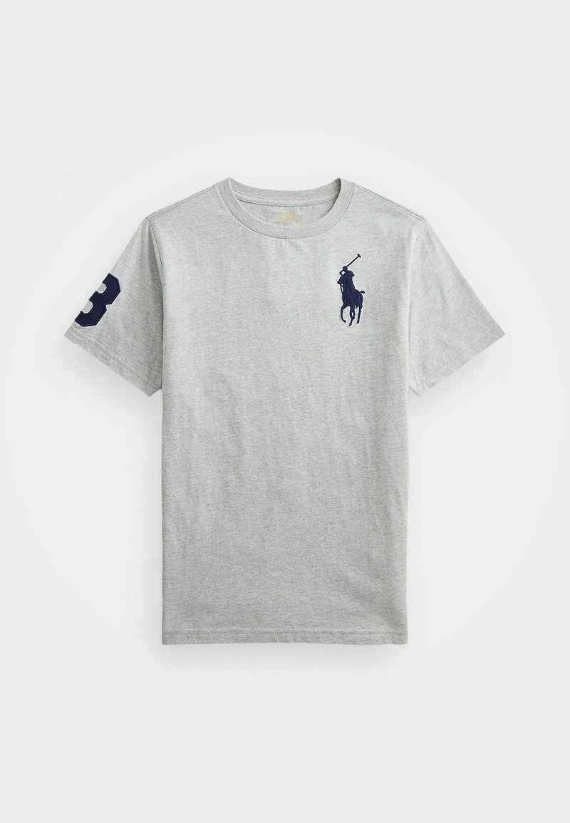 Polo Ralph Lauren BIG PONY COTTON JERSEY TEE - Potiskana majica - andover heather