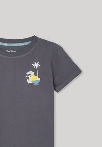 Pepe Jeans RENCE - Marškinėliai su spaudiniu - phantom grey