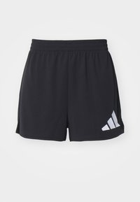 TRAIN ESSENTIALS BIG  LOGO - Sports shorts - black