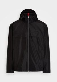 FULL-ZIP HOODED JACKET - Summer jacket - black