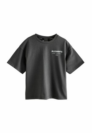 REGULAR FIT - CREW  - Nyomott mintás póló - black redact