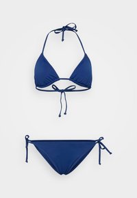 ESSENTIALS CAPRI BONDEY SET - Biquíni - blueberry carvico