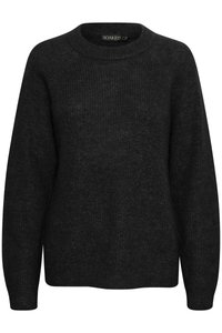 TUESDAY RAGLAN LS - Neule - black