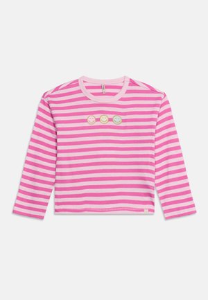 ONLY MINI, KMGHOPE STRIPED - Блуза с дълги ръкави - fiji flower/pink lady