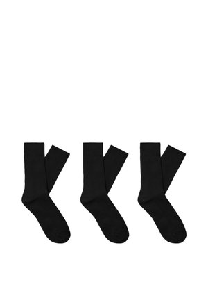 KLASSISCHE 3 PACK - Chaussettes - black