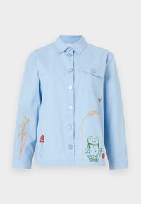 KARLA - Button down-skjorte - light blue