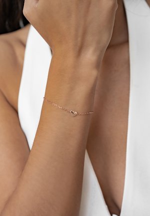 LOVE HEART - Bracelet - rose gold-coloured