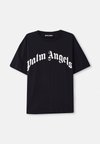 CURVED LOGO TEE - T-Shirt print - black/off-white