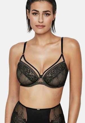 Soutien-gorge à armatures - noir