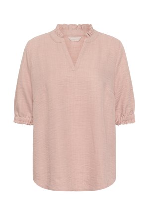 Bon'A Parte, BPODA BLOUSE ½ SLEEVE - Pusero - rose smoke melange