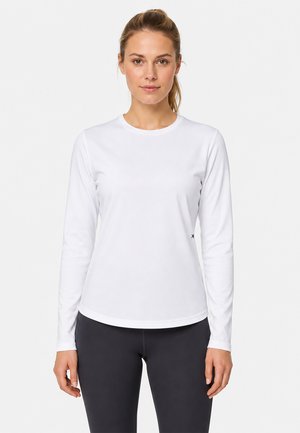 Hummel, EINFARBIGES LANGARMSHIRT 2ER-SET RUNDHALSAUSSCHNITT - Long sleeved top - weiß