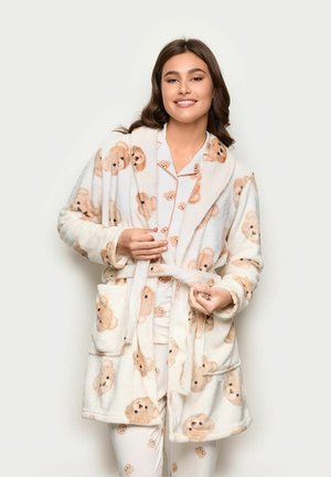 APRES SKI - Accappatoio - almond with print