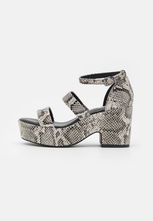 Marks & Spencer Ψηλοτάκουνα πέδιλα - grey mix