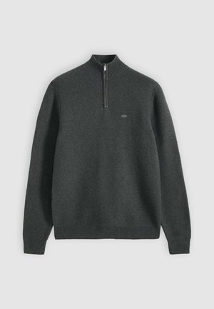 Levi's®, QUARTER ZIP - Maglione - obscidian heather novelty stitch