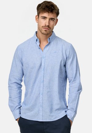 INDICODE JEANS LANGARM THEON - Skjorter - dk denim
