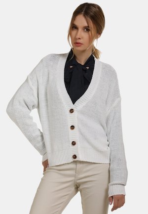 DreiMaster, Strickjacke - weiss