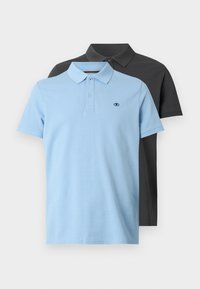 DOUBLEPACK  - Poloskjorter - washed out middle blue