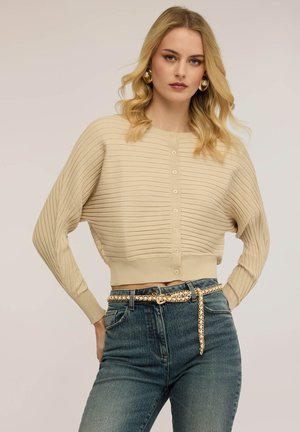 IN ORIZZONTALI - Chaqueta de punto - beige