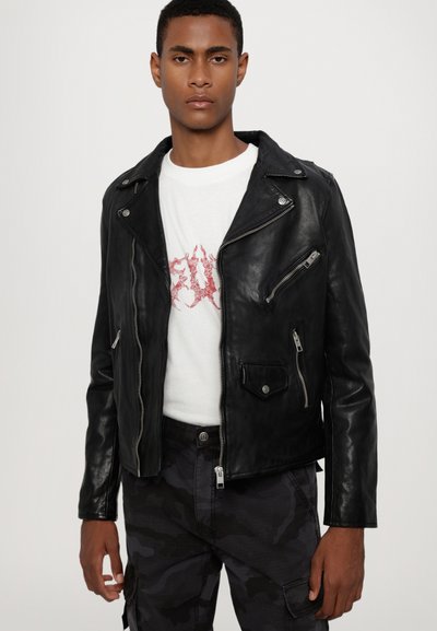 Ksubi CAPITOL JACKET - Δερμάτινο μπουφάν - black