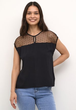 Cream SANSI - Blouse - pitch black