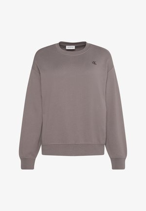Calvin Klein Jeans, MONOGRAM FRENCH TERRY - Φούτερ - iron