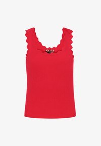 Unselected, red