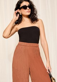 Friends Like These CRUSHED CRINKLE WIDE ELASTICATED  - Nohavice - red