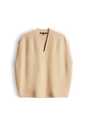 someday., OVERSIZED CAPE STYLE - T-shirt basique - honey beige