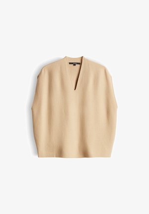 someday., OVERSIZED CAPE STYLE - T-shirt basic - honey beige