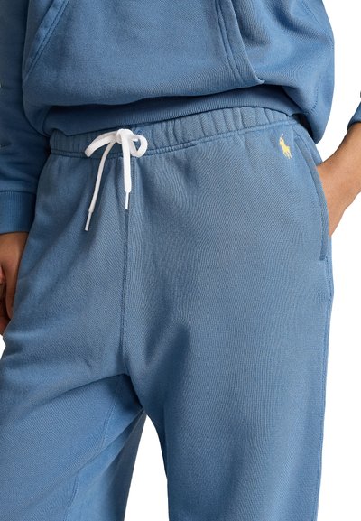 Polo Ralph Lauren ISLAND FLEECE ANKLE ATHLETIC - Spodnji deli trenirk - petrol blue