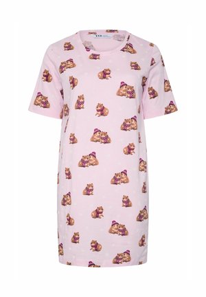 Yours Clothing, PLUS SIZE NIGHTDRESSES & CHEMISES - Nachtjapon - baby pink