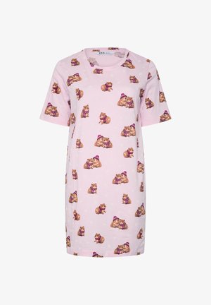 Yours Clothing, PLUS SIZE NIGHTDRESSES & CHEMISES - Nachtjapon - baby pink