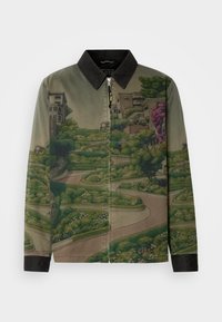 Scotch & Soda PHOTO PRINTED COACH JACKET - Suvejakk - khaki