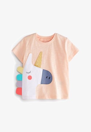 APPLIQUé (3MTHS-7YRS) - Print T-shirt - pale pink unicorn