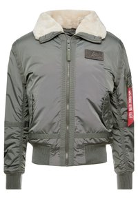 Bomber bunda - vintage green