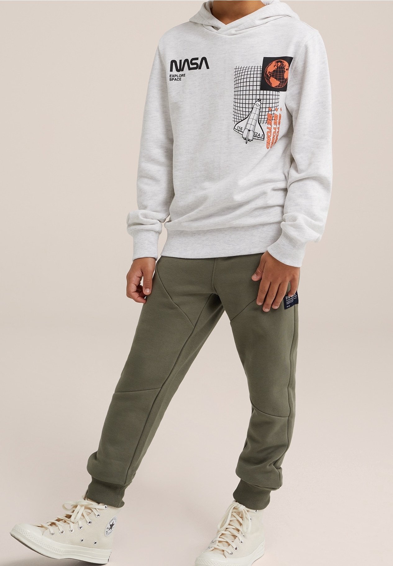 WE Fashion Jogginghose green/oliv (Pre-owned) Zalando