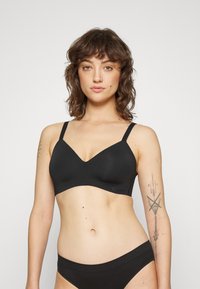 DKNY Intimates - LITEWEAR ACTIVE COMFORT - Steznik - black Miniaturna slika 1