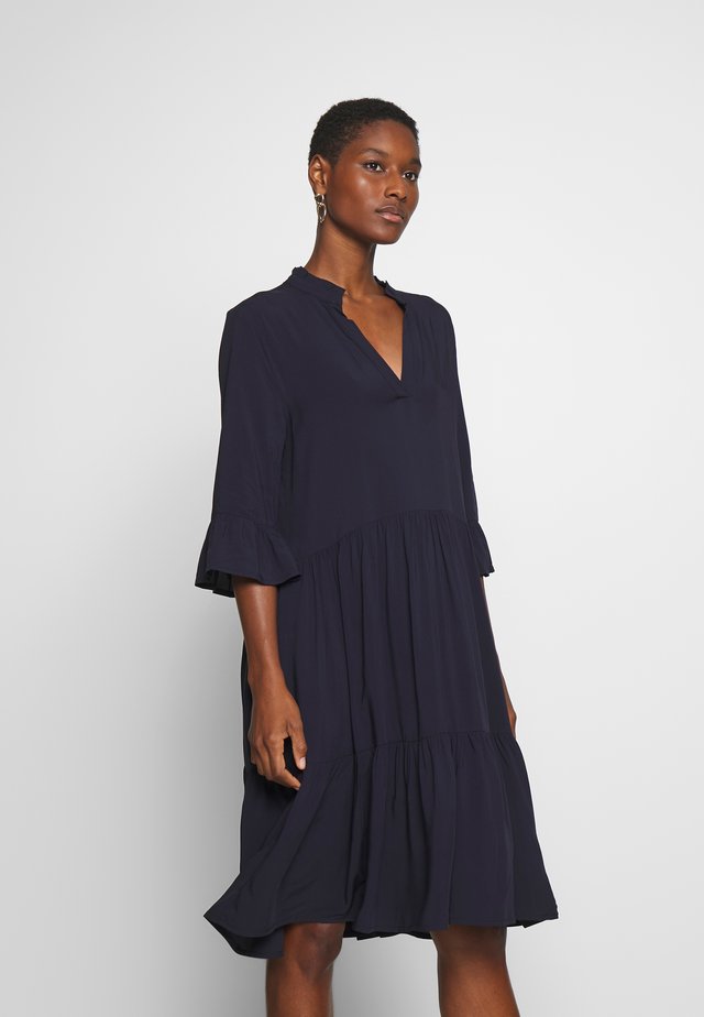 EDASZ SOLID DRESS - Freizeitkleid - blue deep