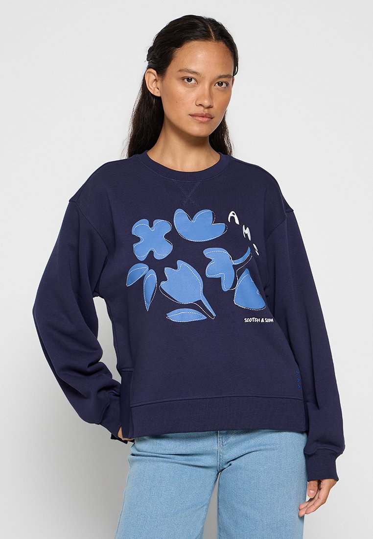 Scotch & Soda Sweater blauw