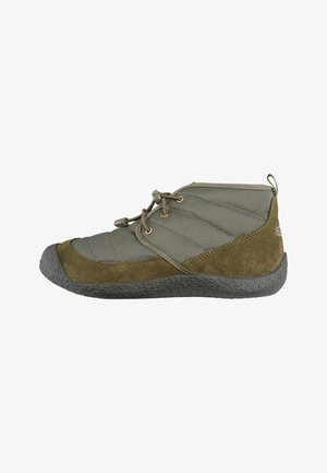 Varrelliset vaelluskengät - dusty olive/dark olive