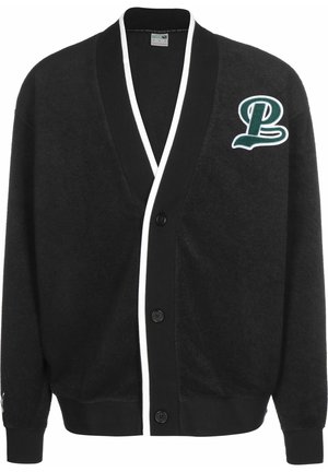 TEAM FANCY - Fleecejakke - puma black