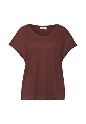 Street One Studio, T-shirts basic - mahogany brown