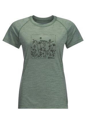 Camiseta estampada - green