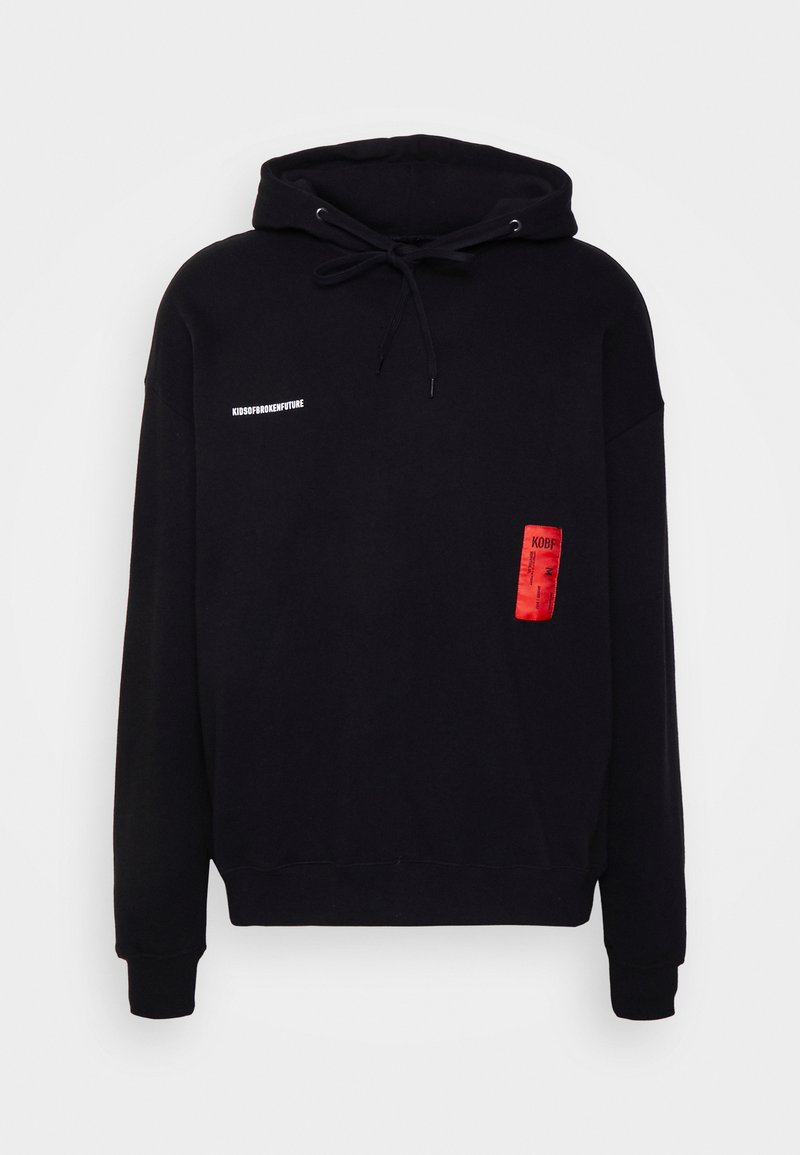 Herren T-shirts & Polos | KIDSOFBROKENFUTURE LOGO HOODIE Sweatshirt black/schwarz - MH80033 Herren T-shirts & Polos | KIDSOFBROKENFUTURE LOGO HOODIE Sweatshirt black/schwarz - MH80033