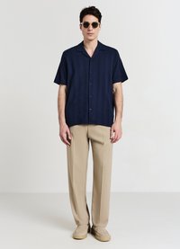 Calliope BOWLING OPERATO - Camicia - blu navy