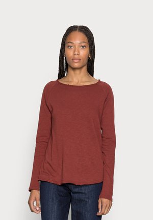 HEAVY LONGSLEEVE - Maglietta a manica lunga - rubin red