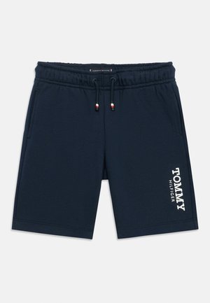 MONOTYPE PRINT - Short - dark night navy