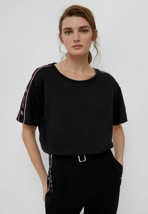 Print T-shirt - black